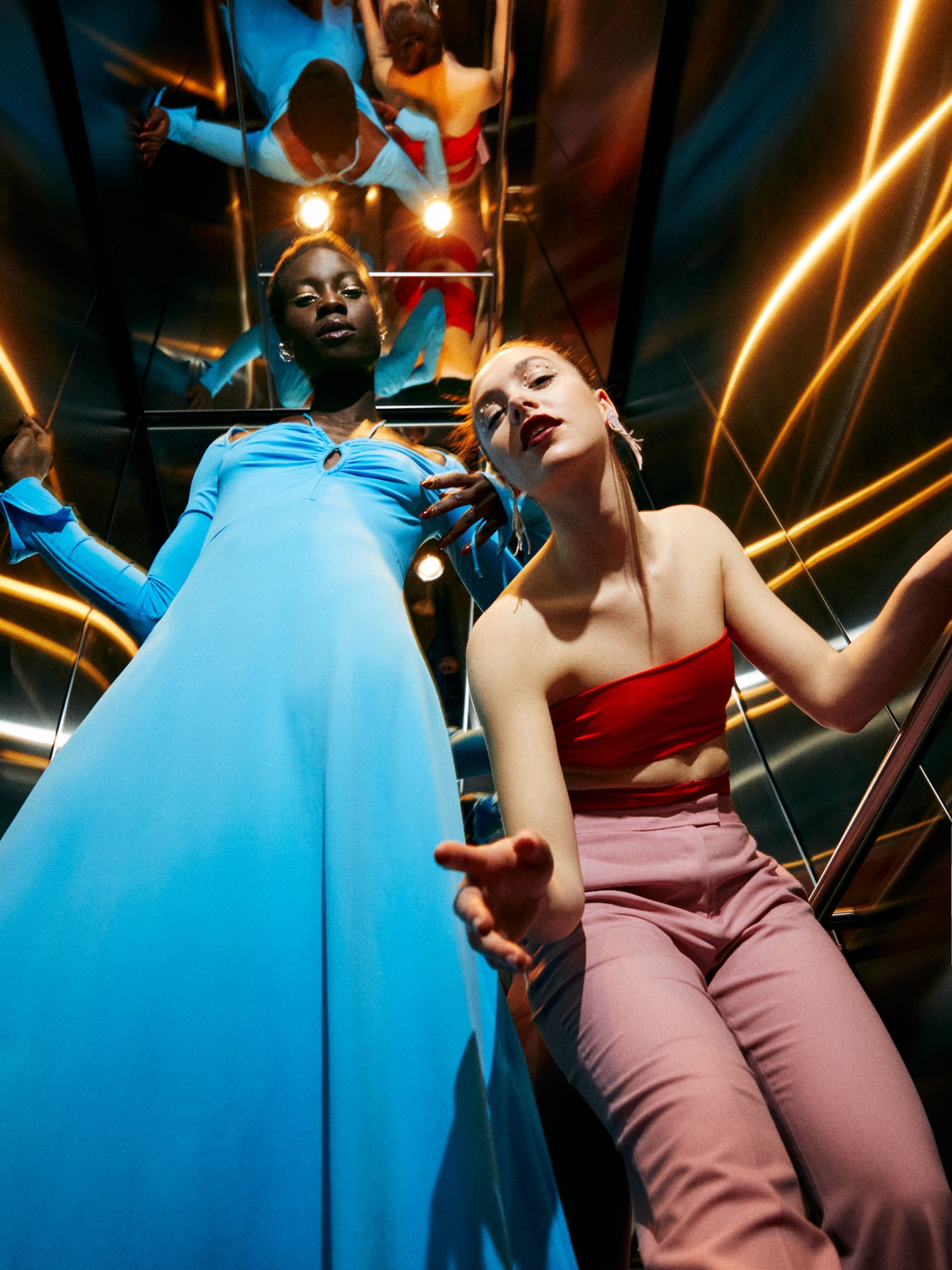 two women posing for a picture