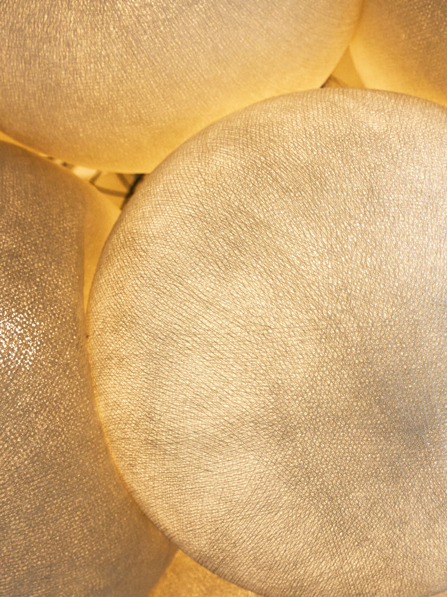 a group of white balls