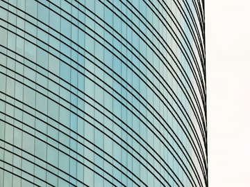 a close up of a building