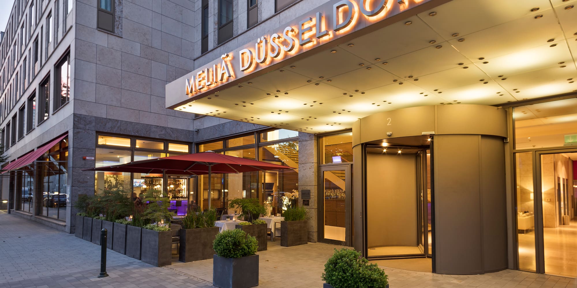 a building with a sign on it