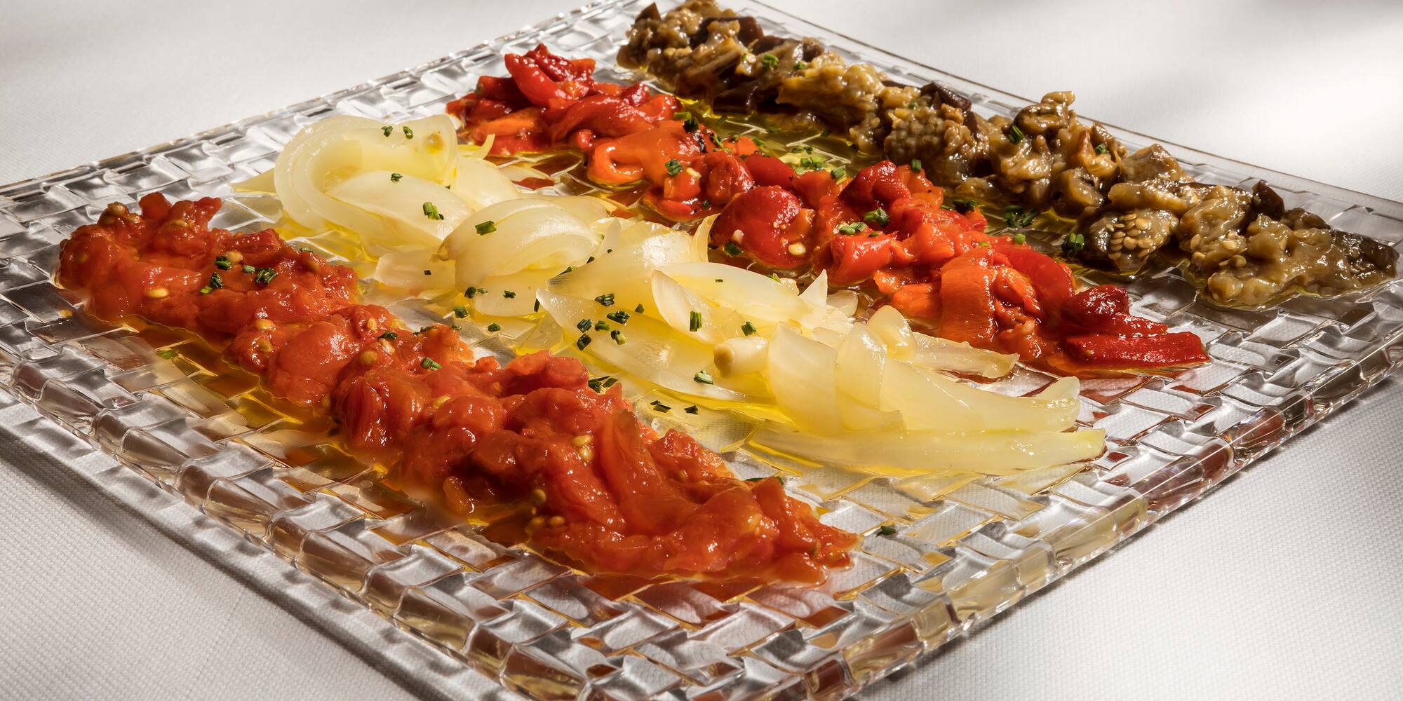 a plate of food on a table