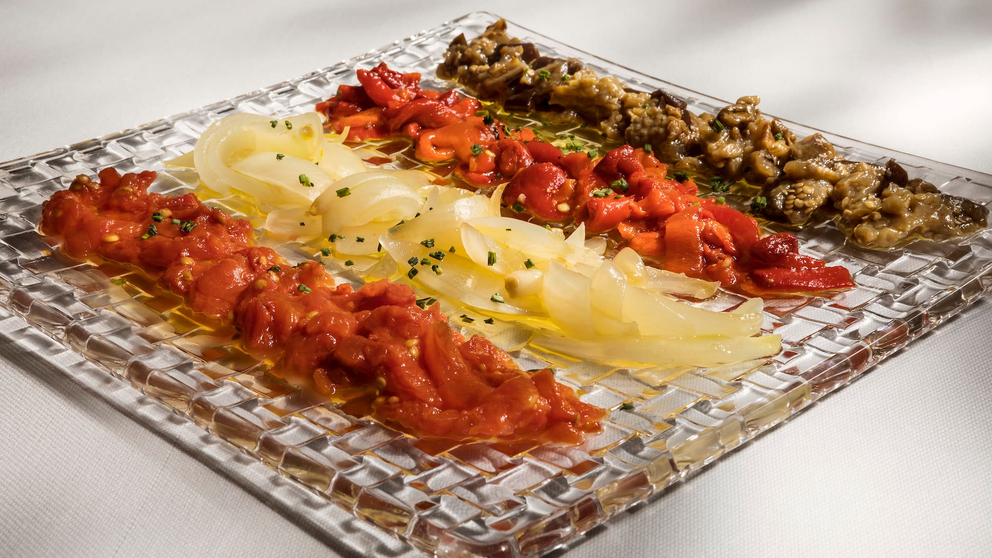 a plate of food on a table