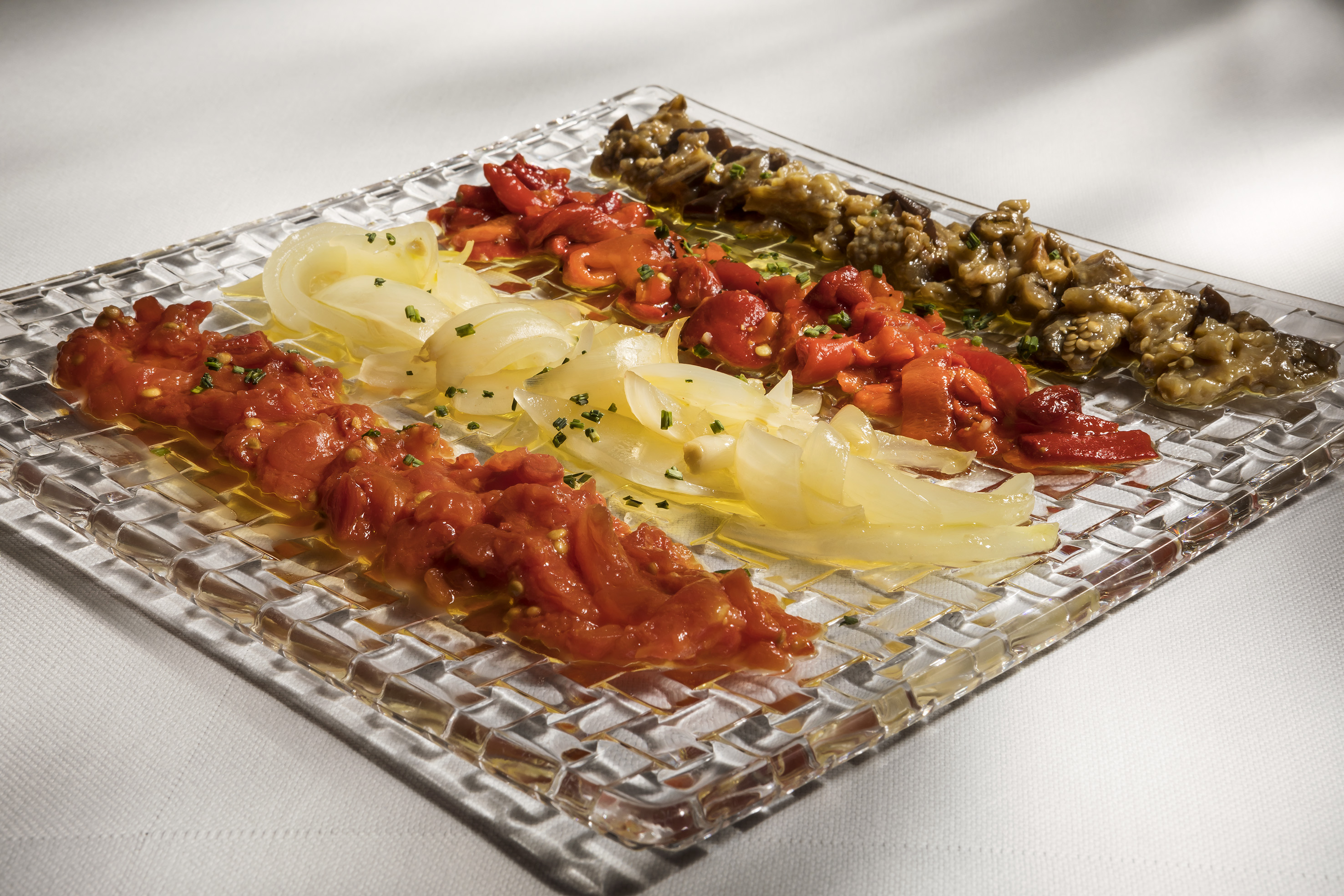 a plate of food on a table