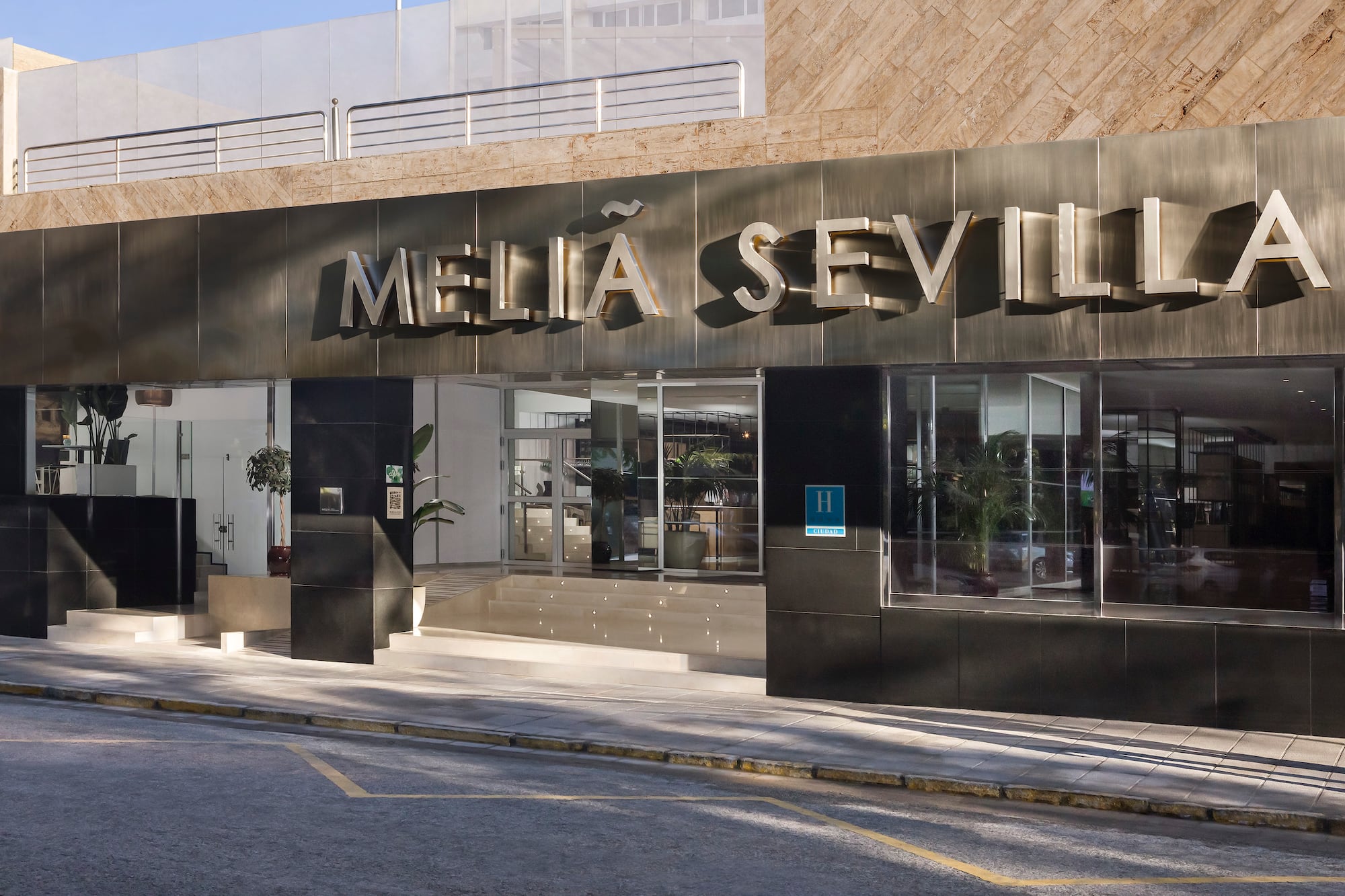 a building with a sign on the front