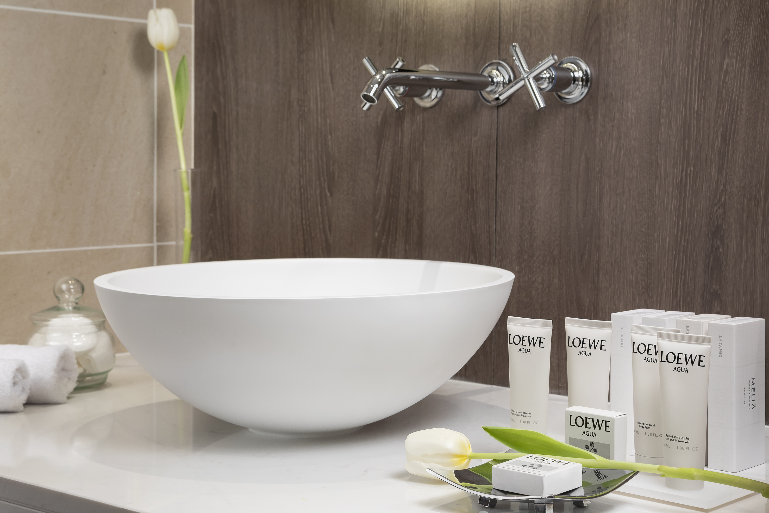 a white bowl on a counter