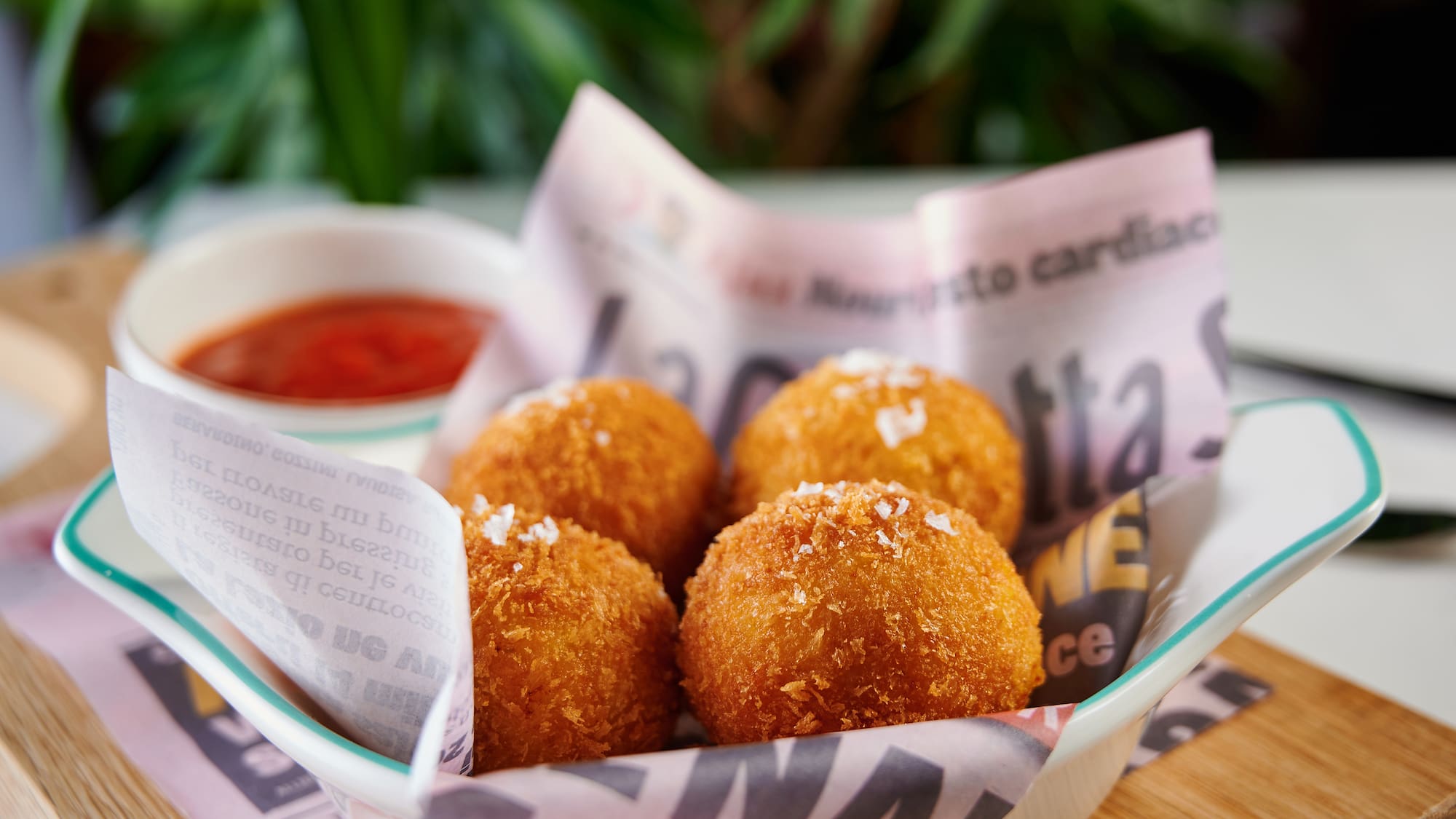 a bowl of fried food