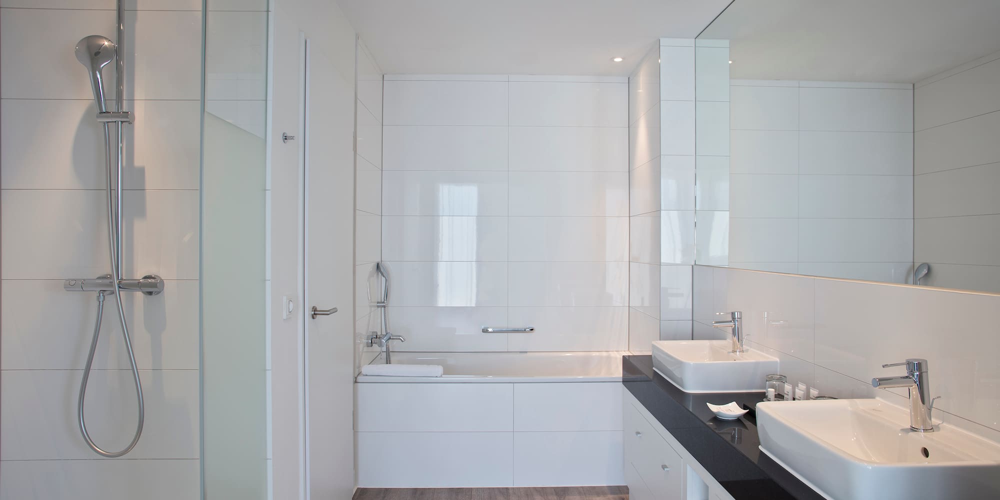 a bathroom with a sink and bathtub