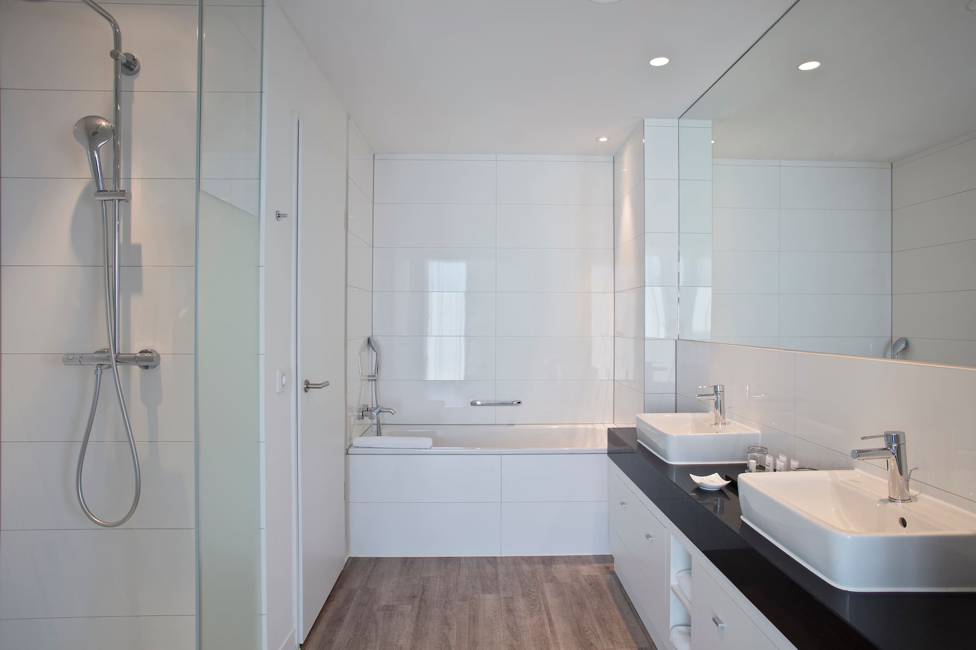 a bathroom with a sink and bathtub