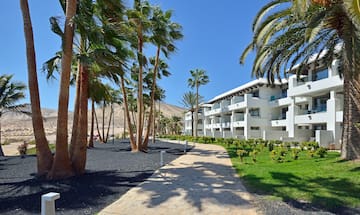 a walkway leading to a building