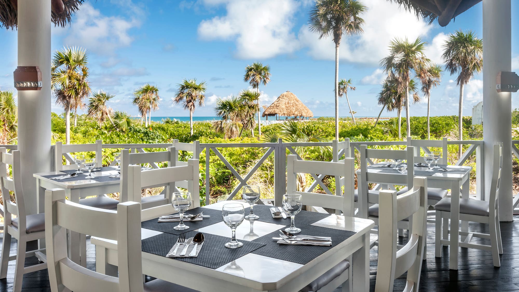 a table set up for a dinner