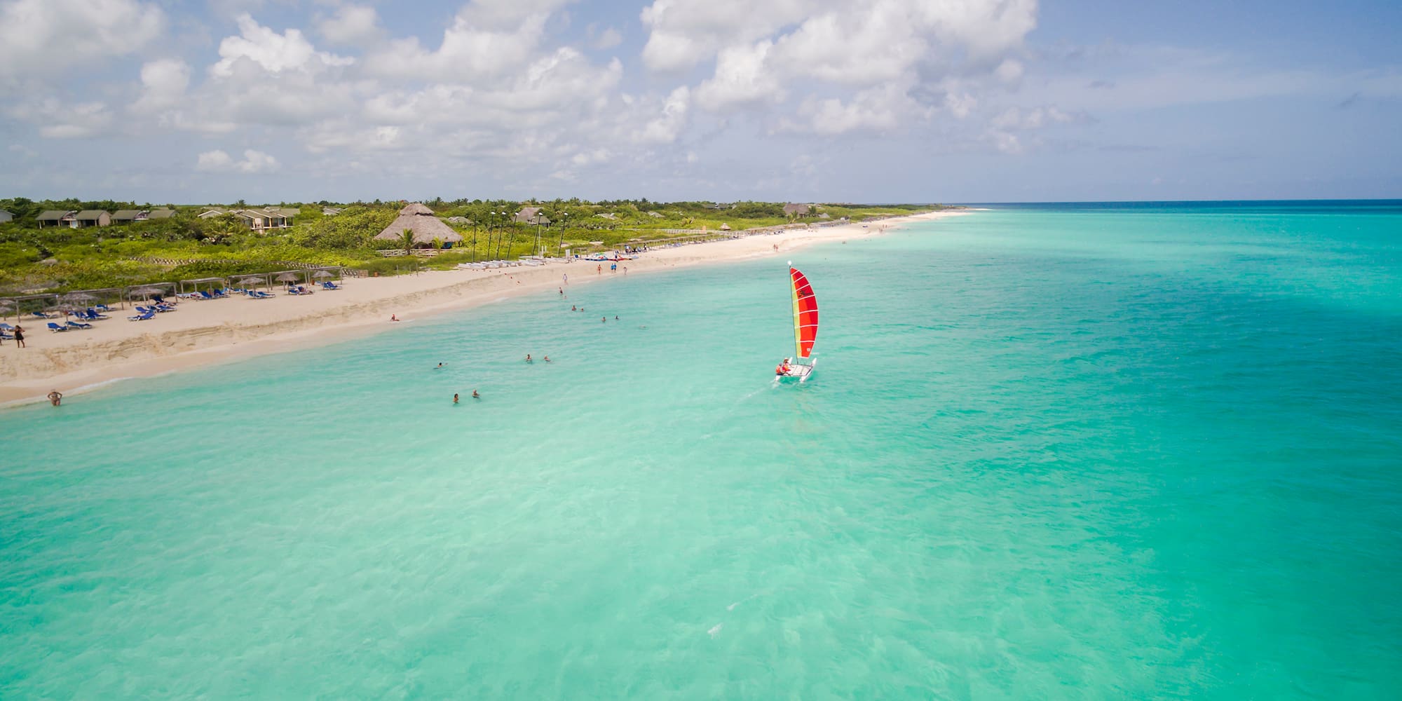 a sailboat in the water