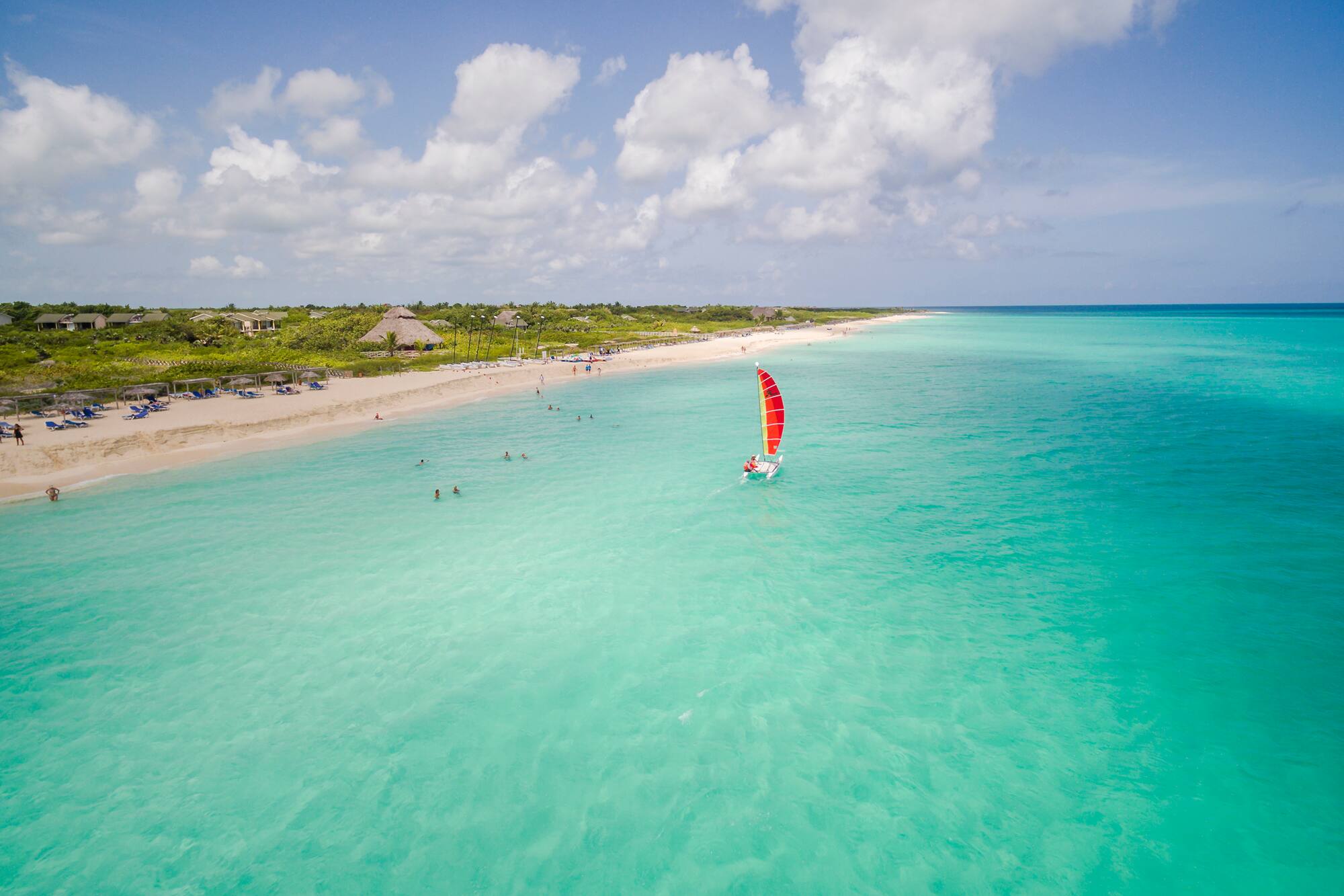 a sailboat in the water