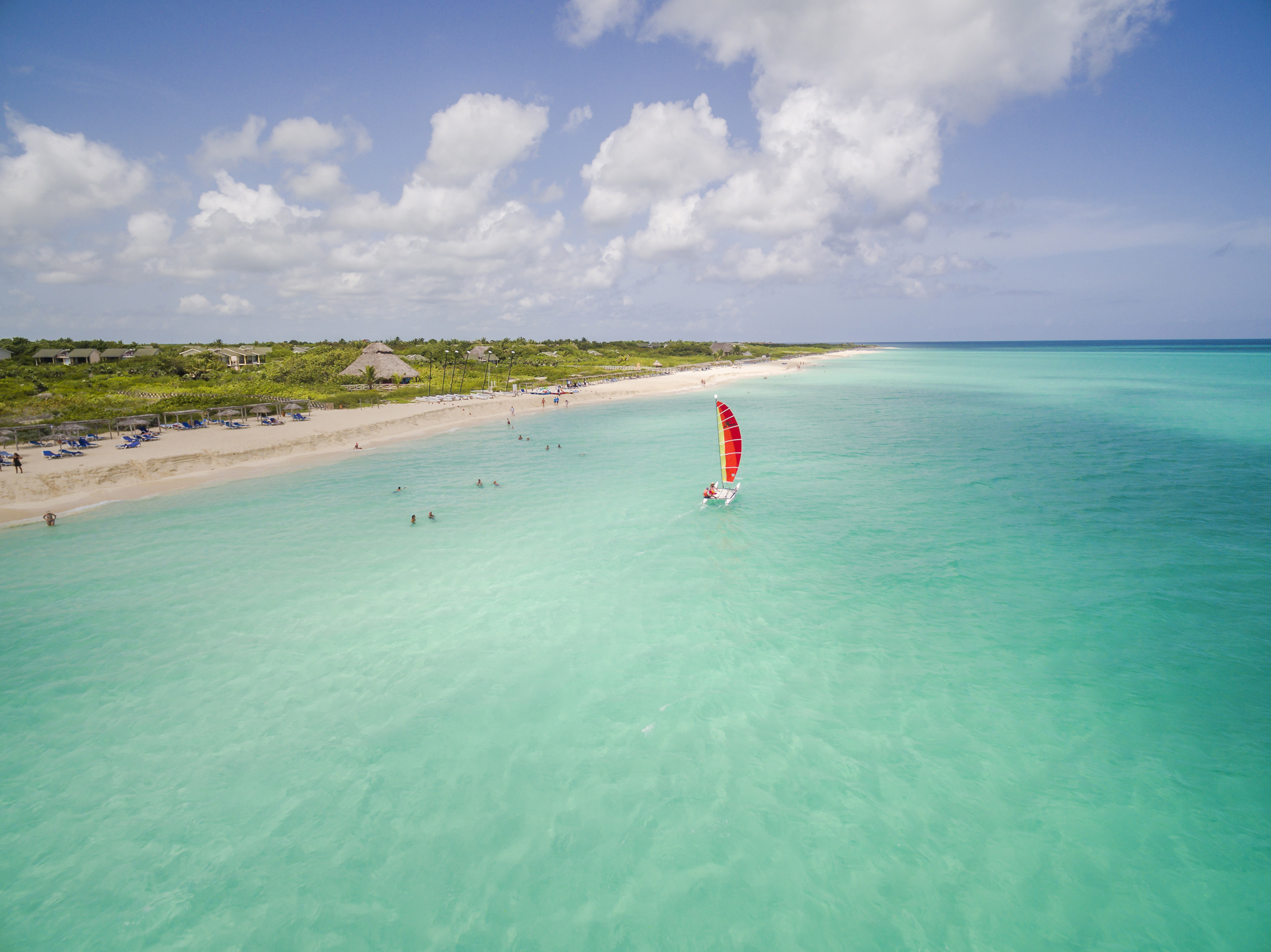 a sailboat in the water