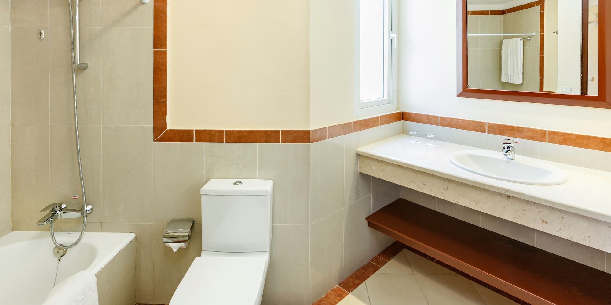 a bathroom with a sink and toilet