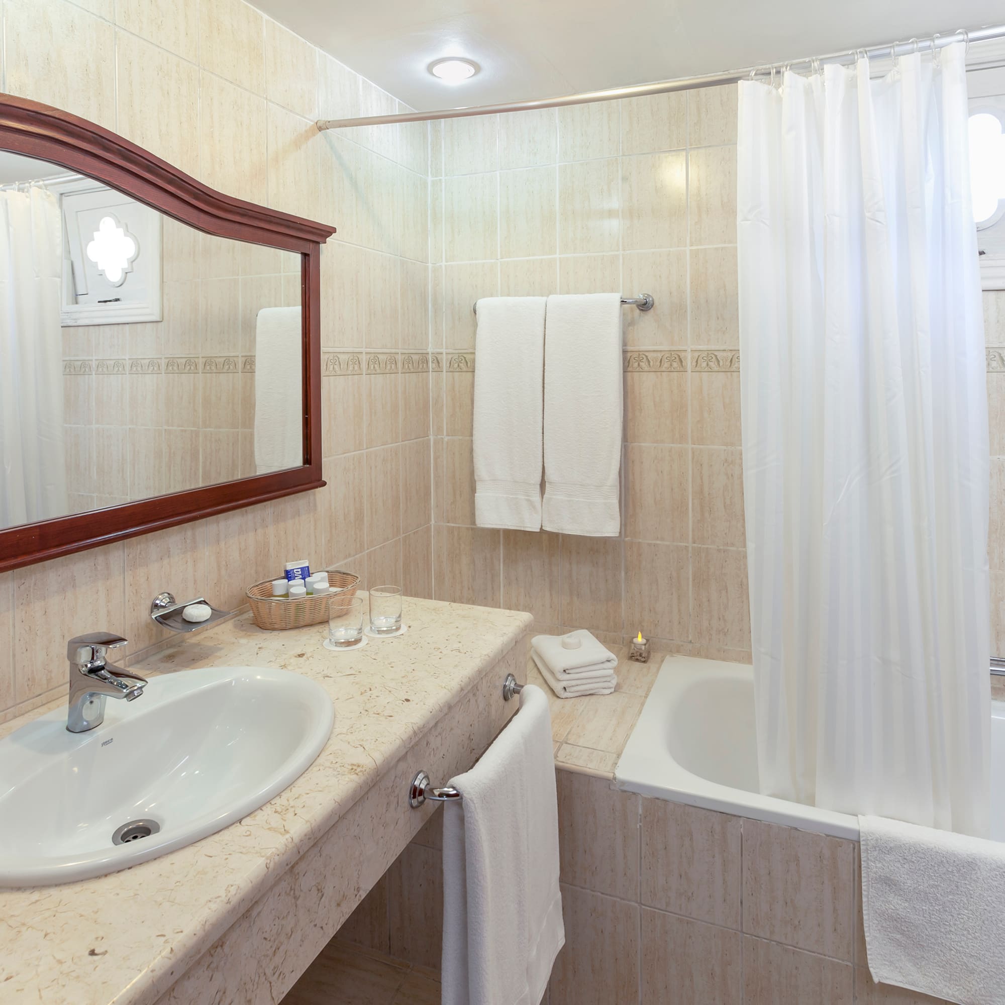 a bathroom with a sink and bathtub