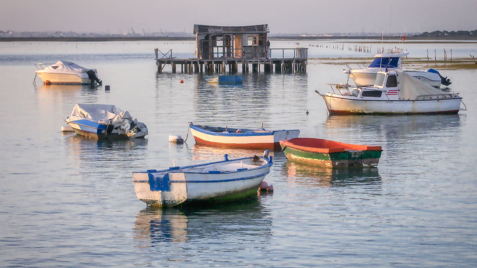boats in a body of water