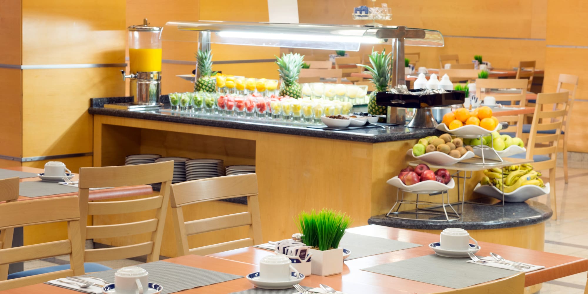 a table with fruit on it