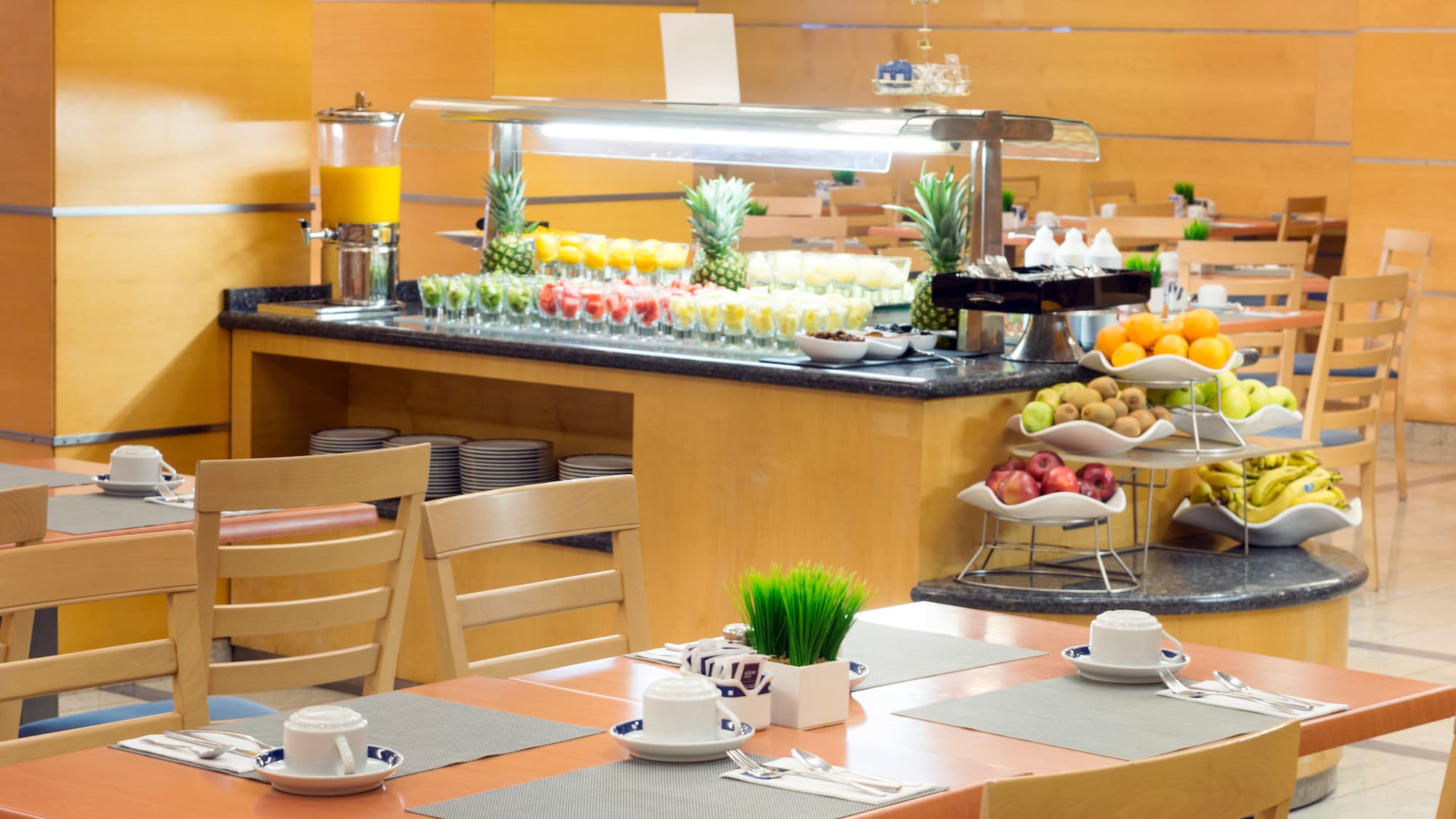a table with fruit on it