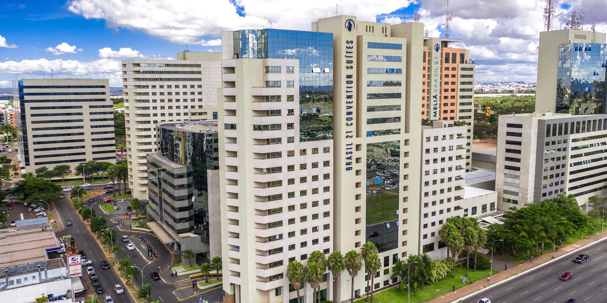 a large building with many windows
