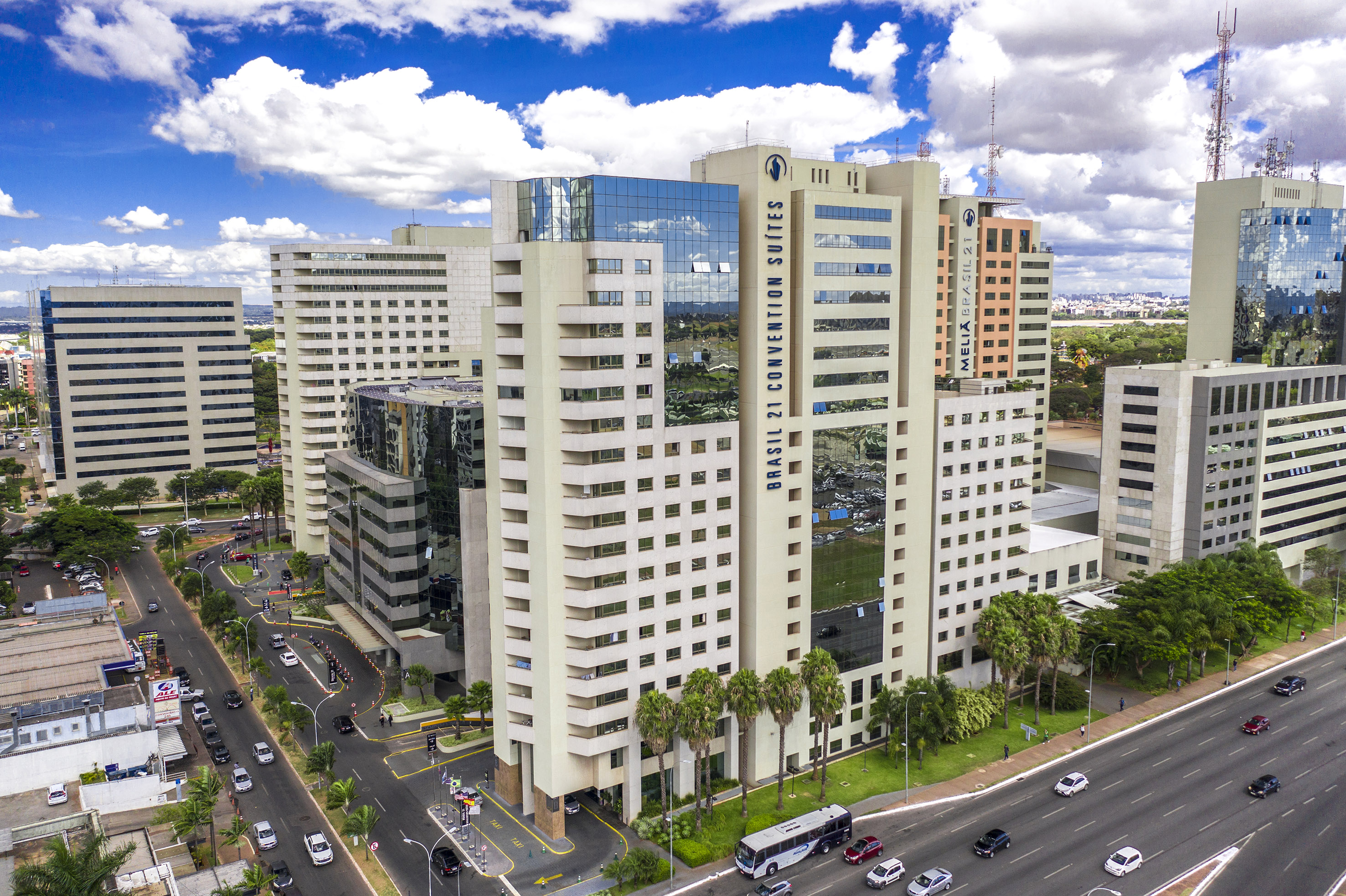 a large building with many windows
