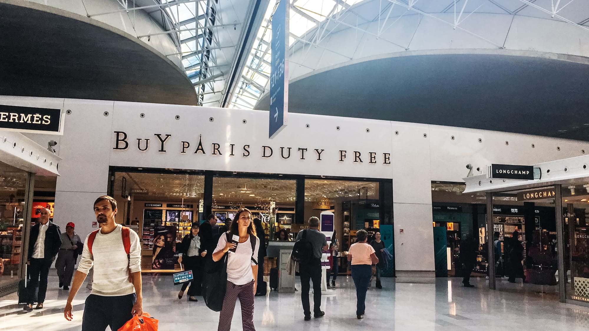 people walking in a mall