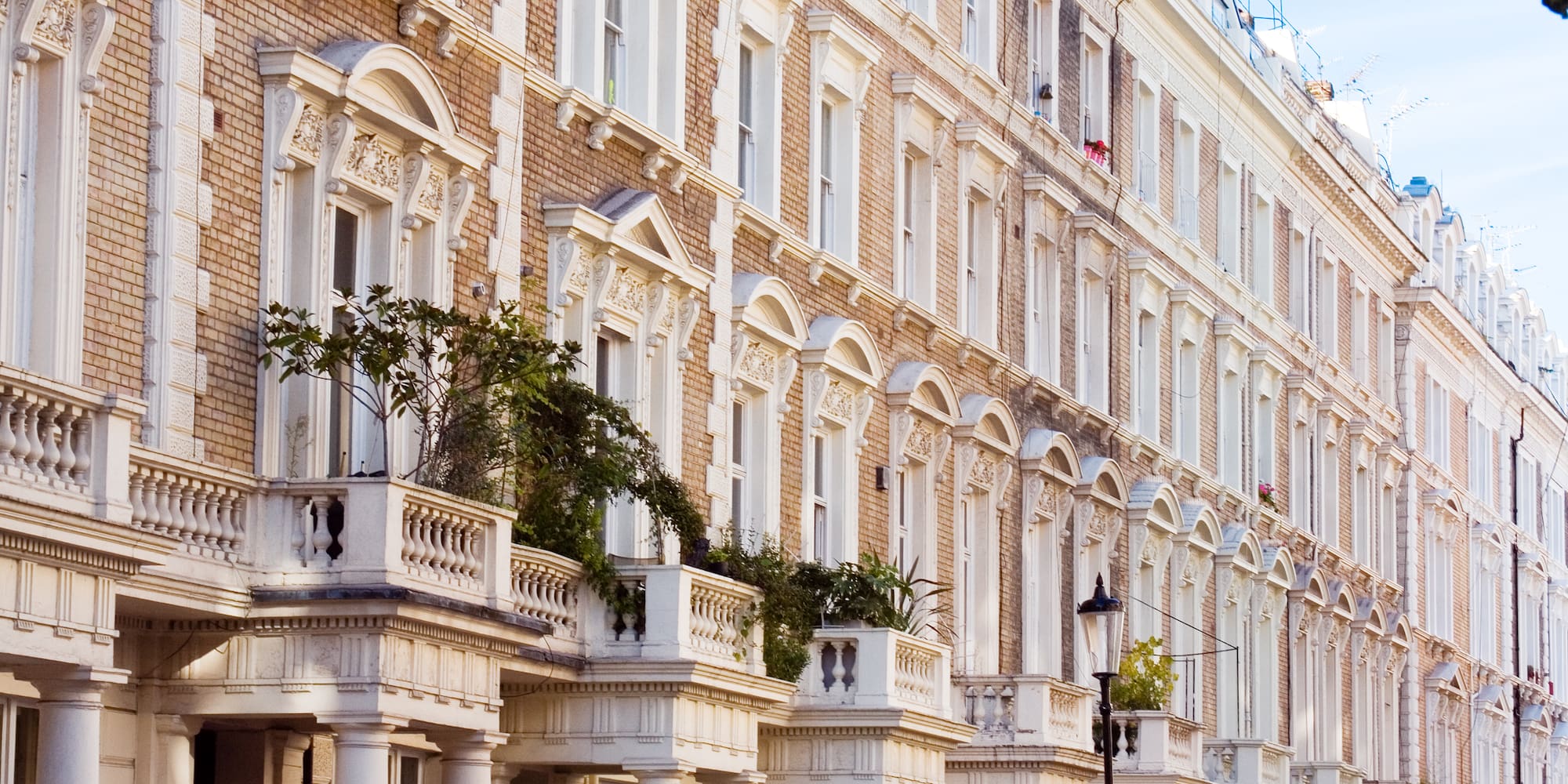 a building with many windows