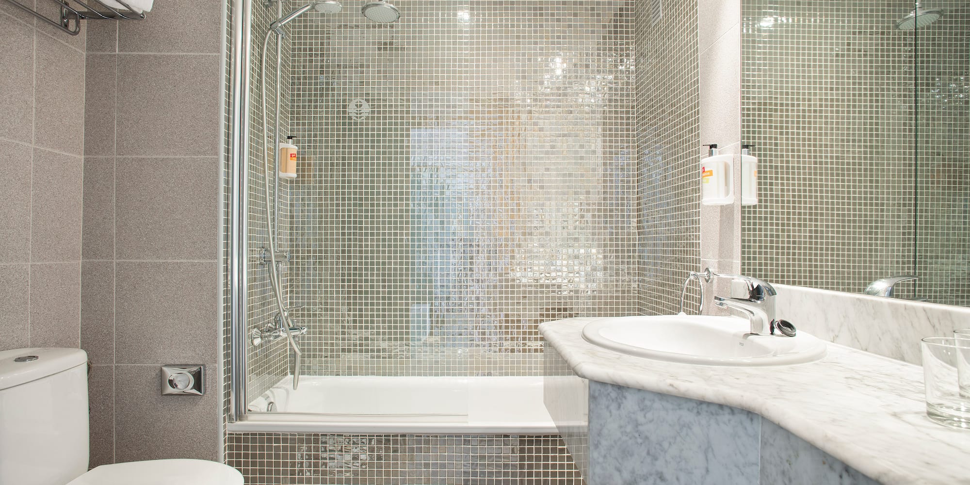 a bathroom with a sink and a bathtub