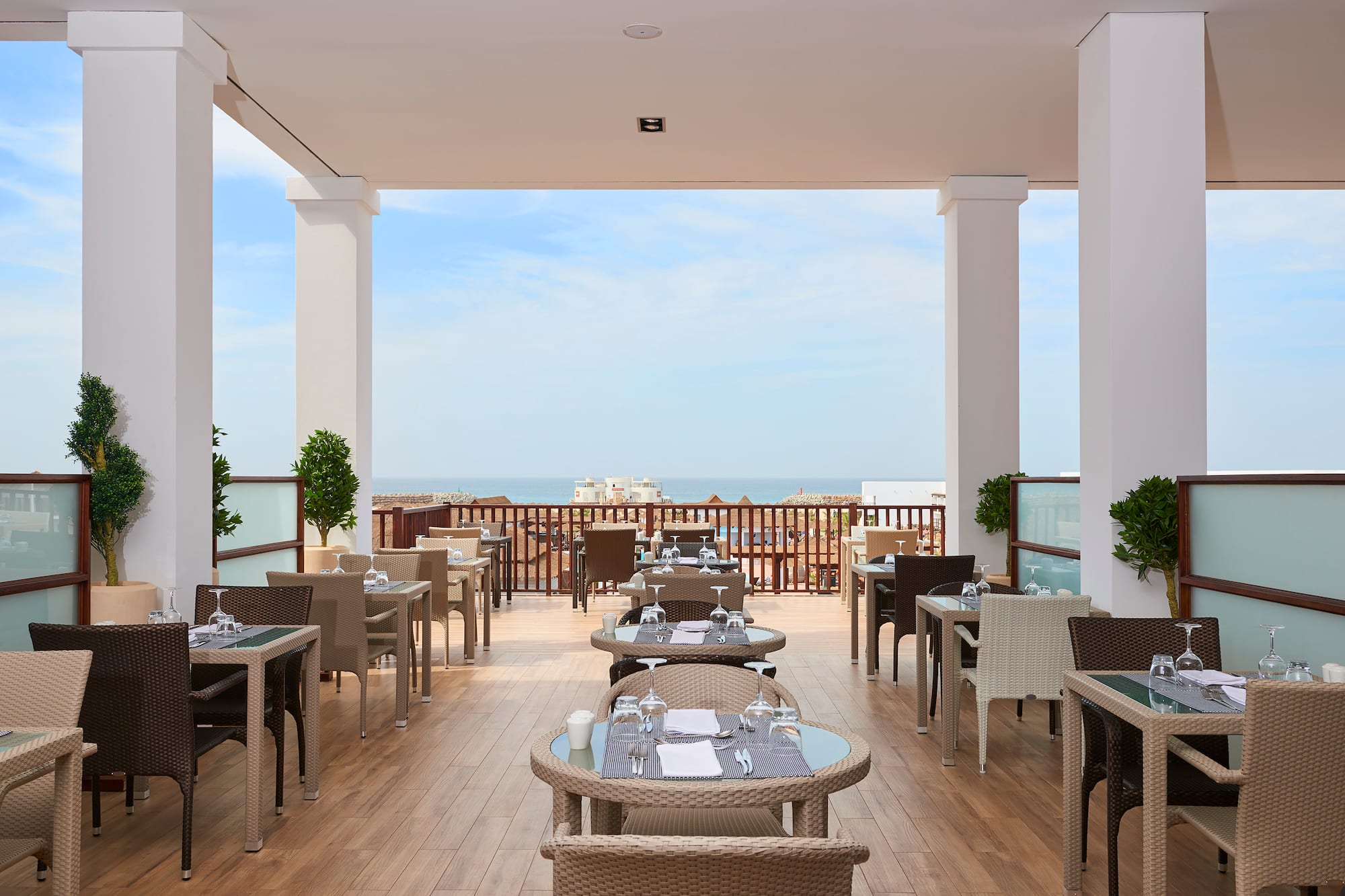 a restaurant with tables and chairs