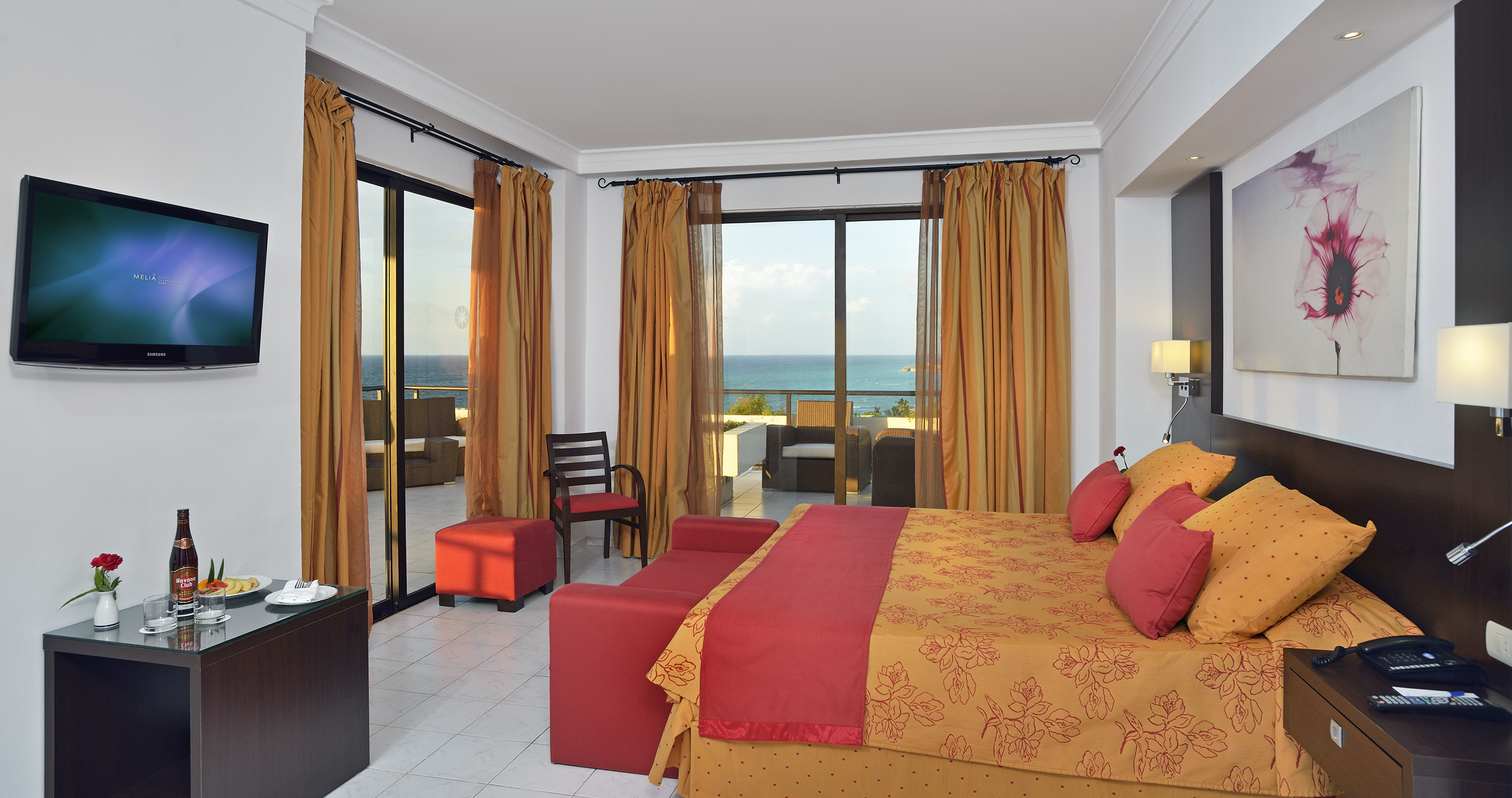 a room with a bed and a couch