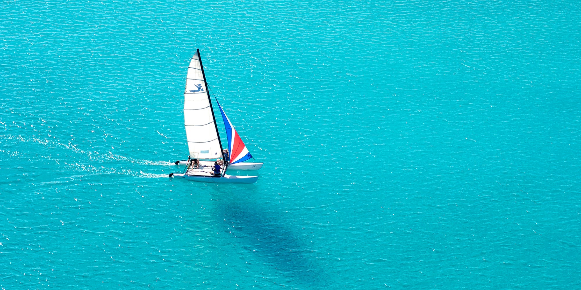 a sailboat on the water