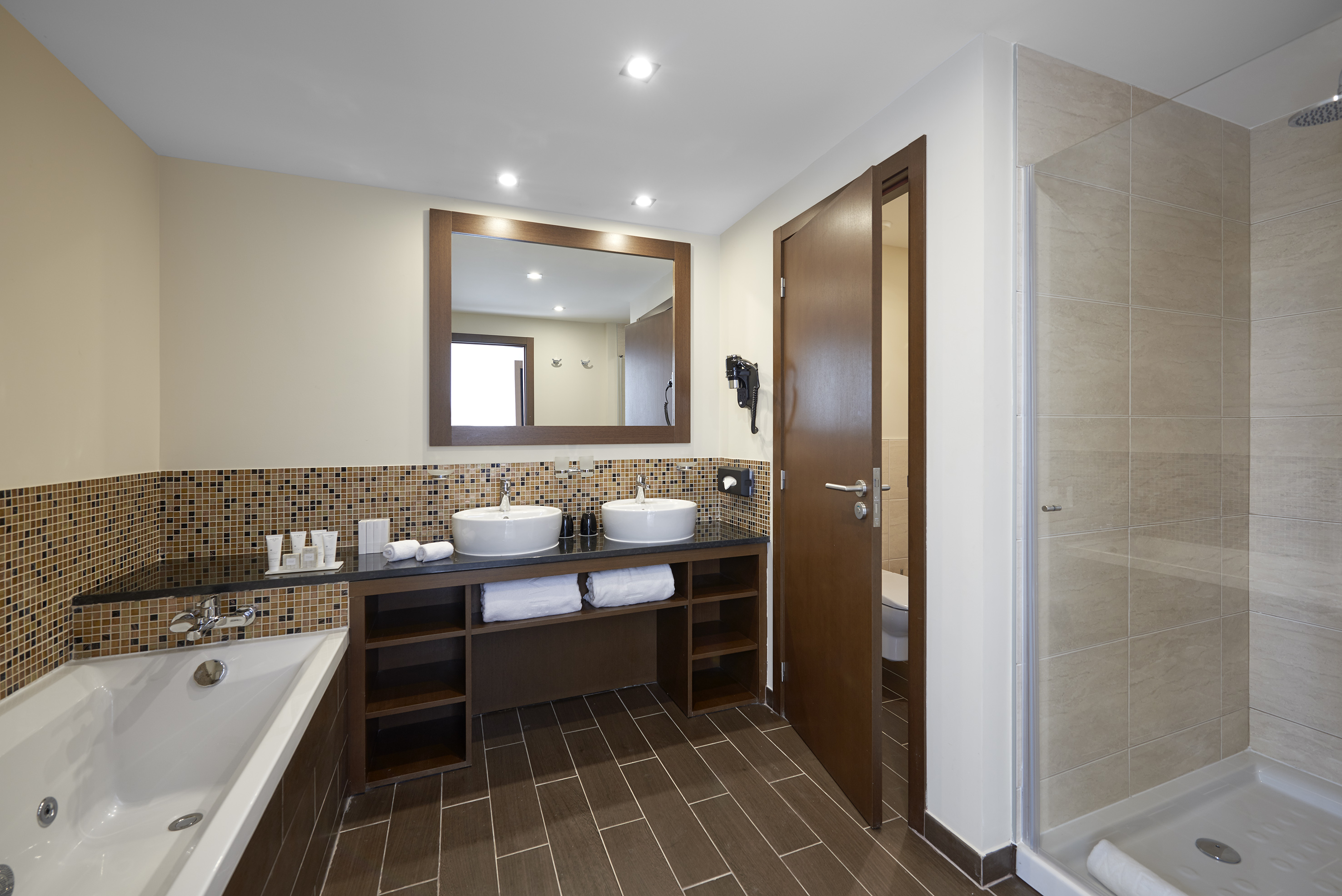 a bathroom with a sink and a bathtub