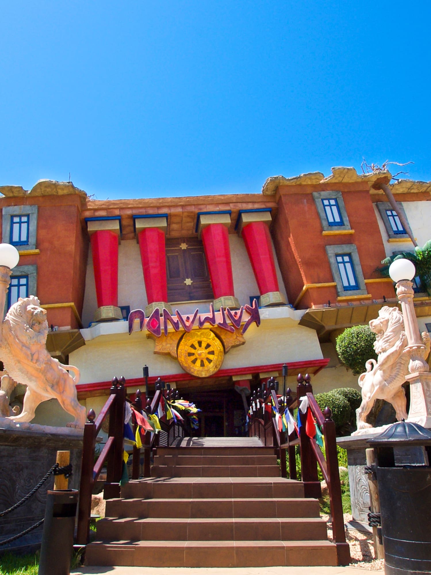 a building with a clock on the front