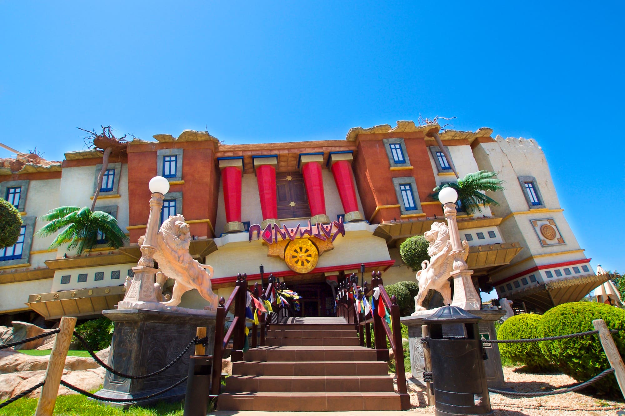 a building with a clock on the front