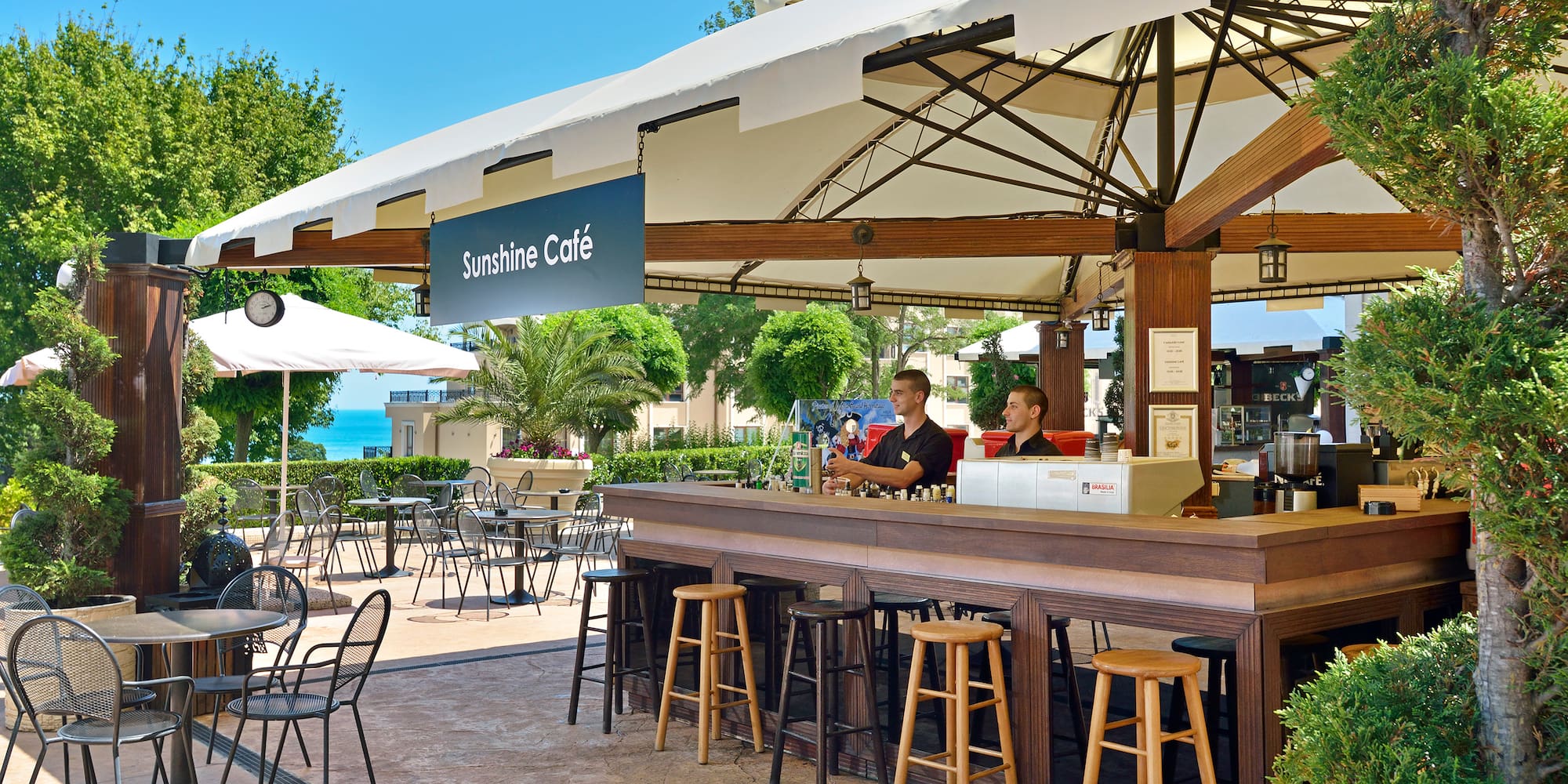 a man sitting at a bar
