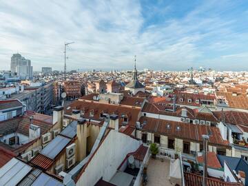 a city with many rooftops