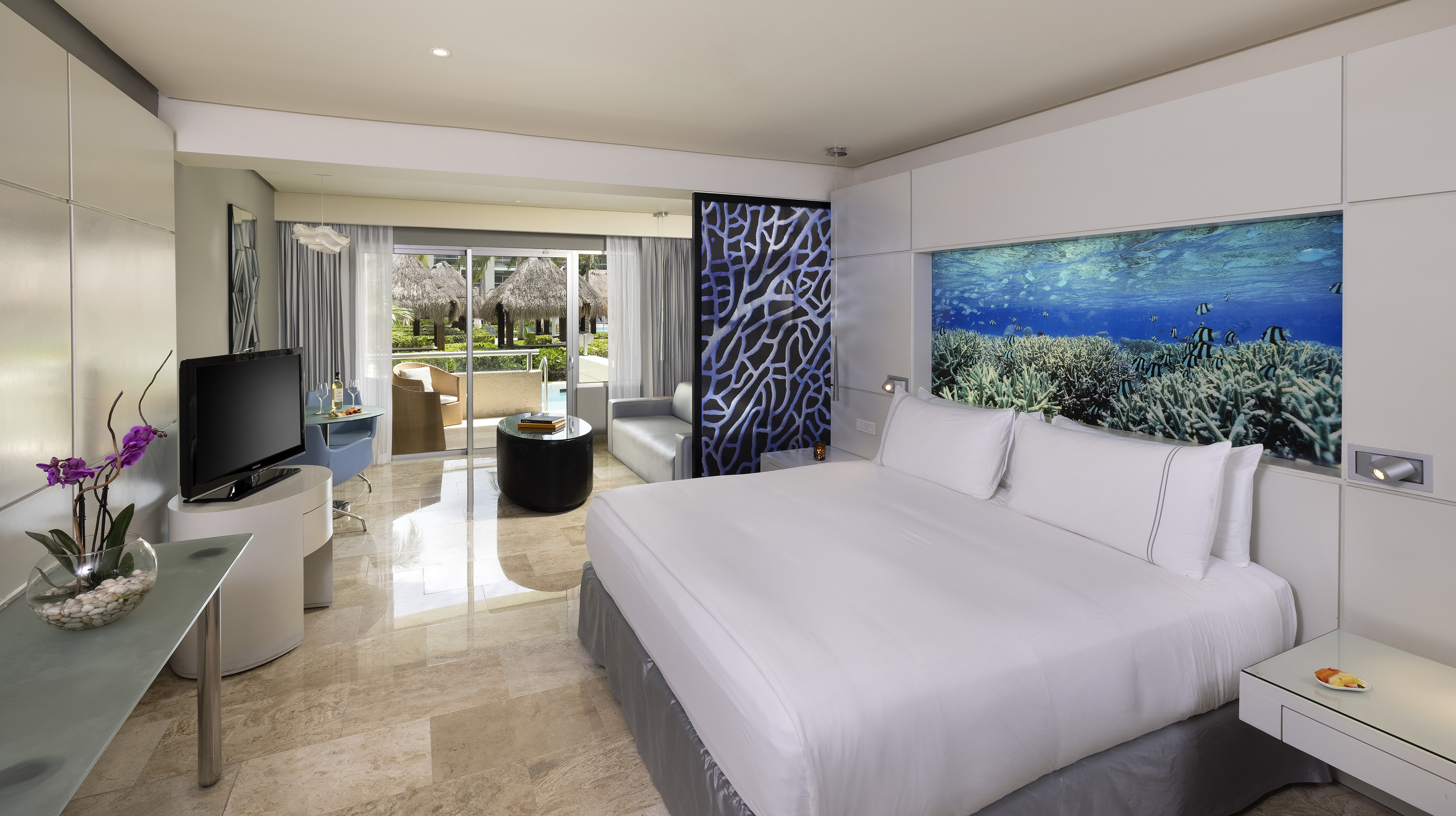 Habitación The Reserve Junior Suite Swim Up en Paradisus La Perla