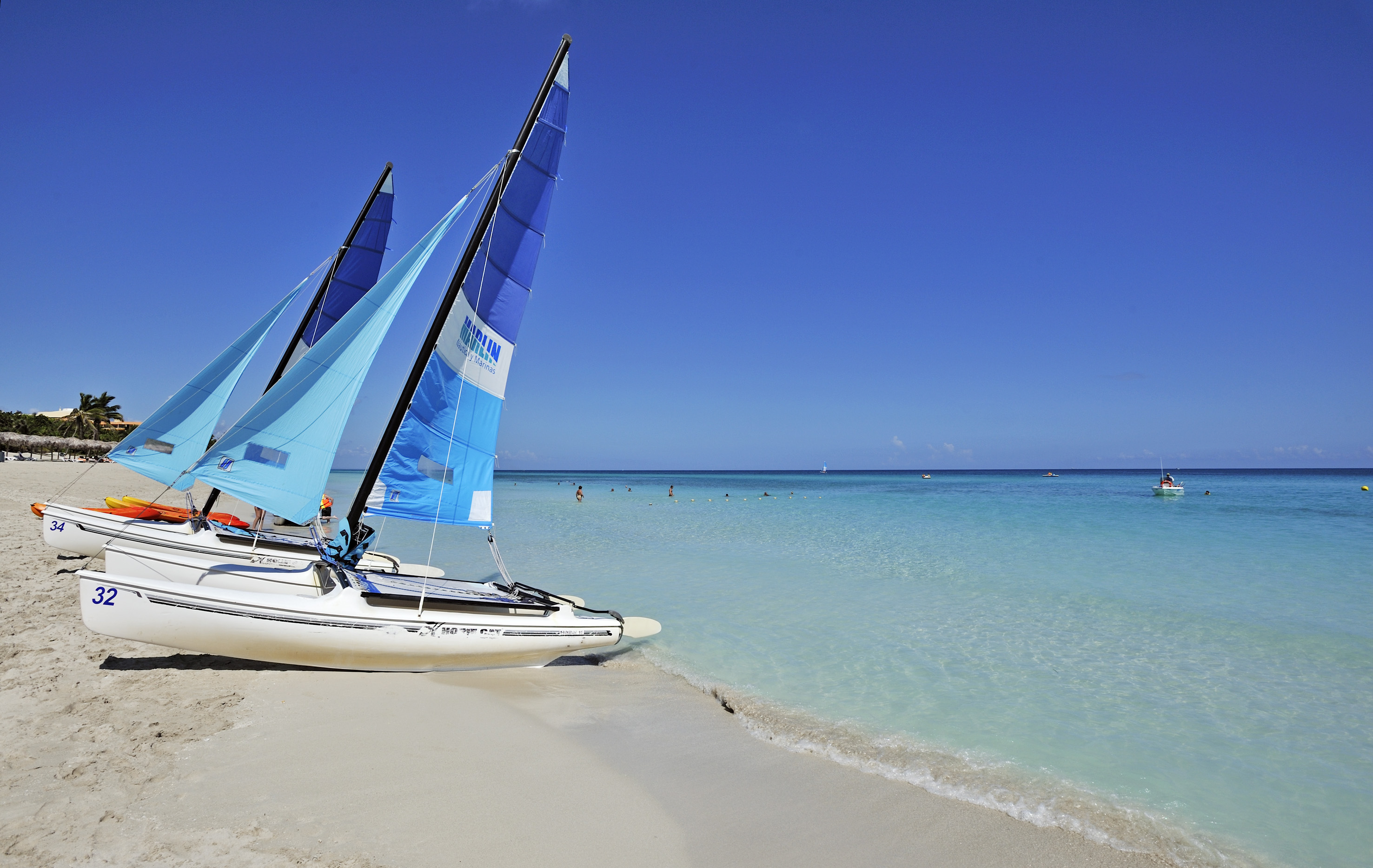 a sailboat on a beach