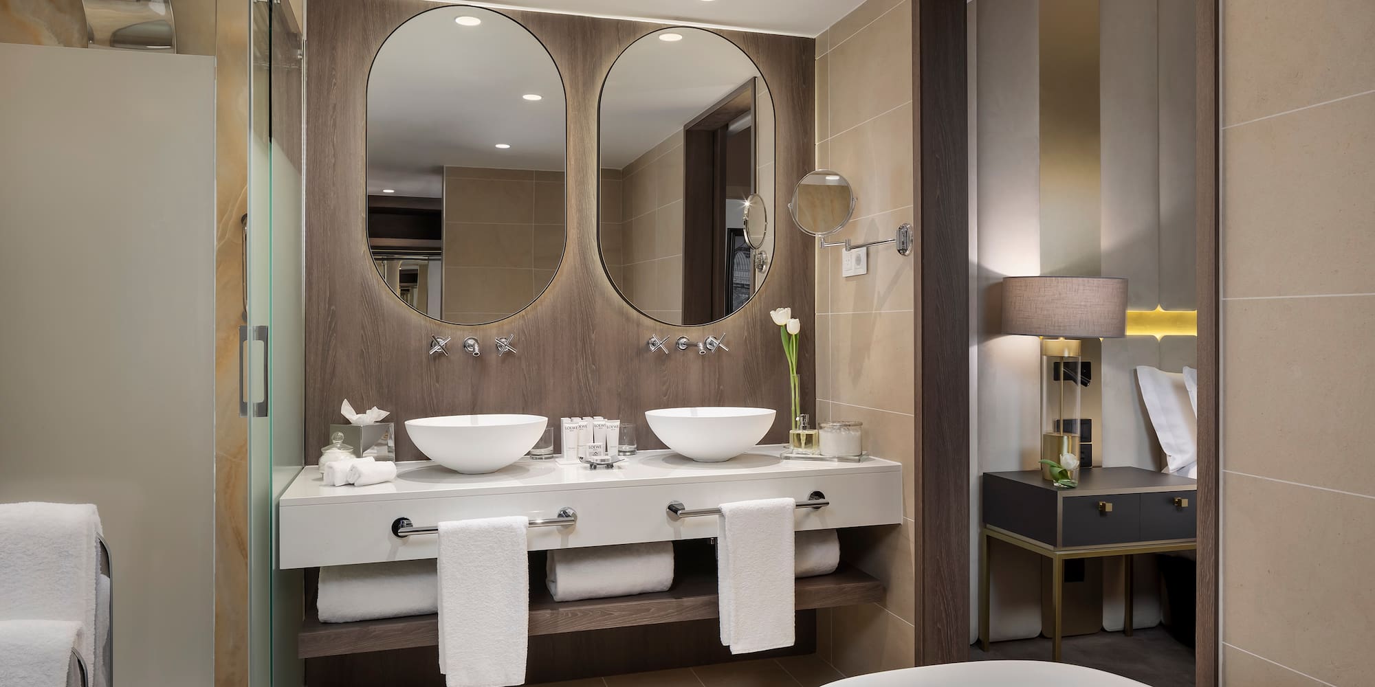 a bathroom with a sink and a tub