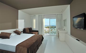 a room with a bed and a couch