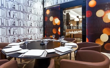 a table set for a dinner party