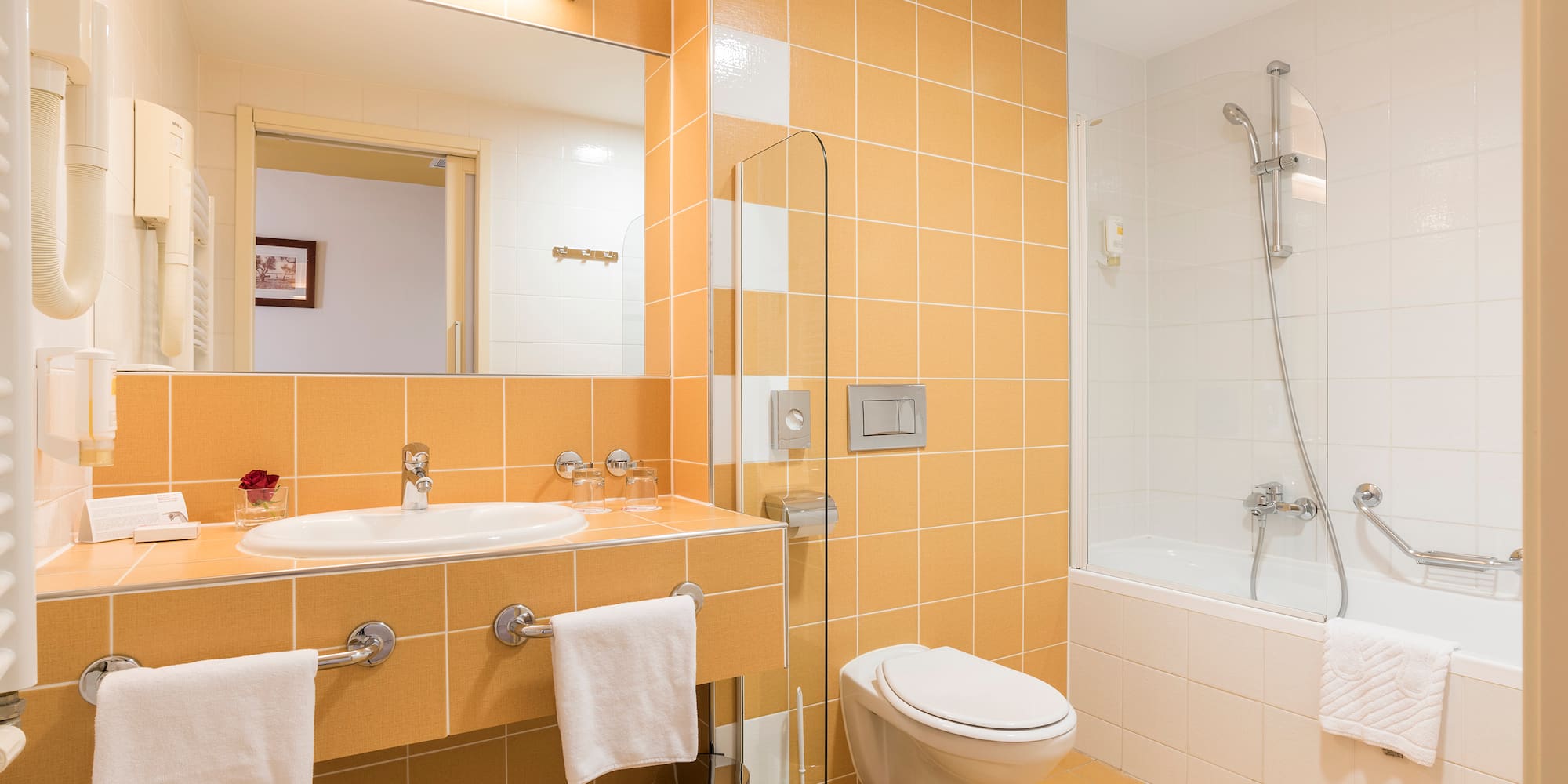 a bathroom with a sink and toilet