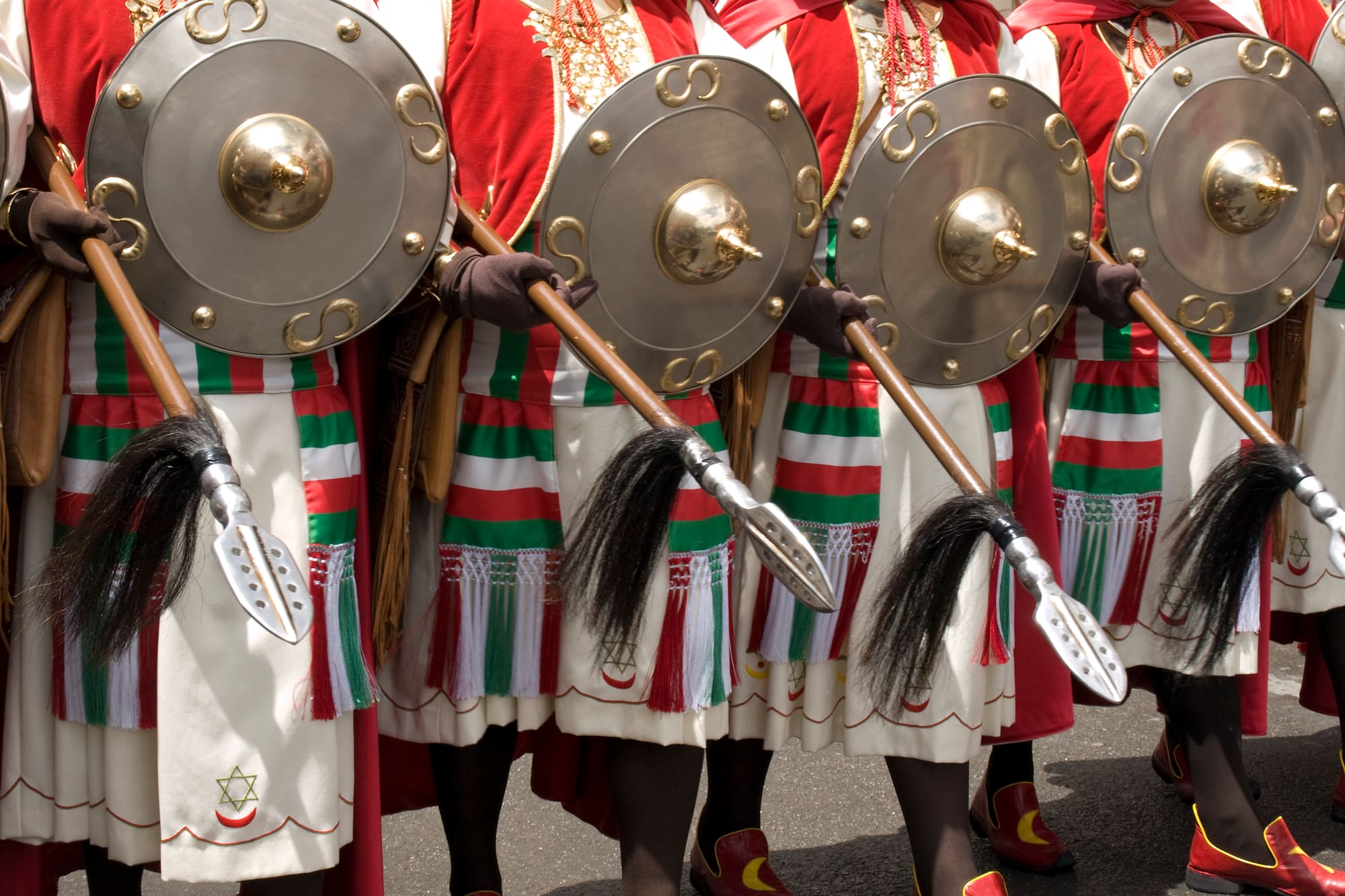 a group of people wearing clothing