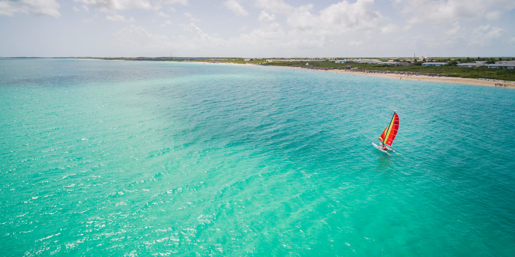 a sailboat in the water