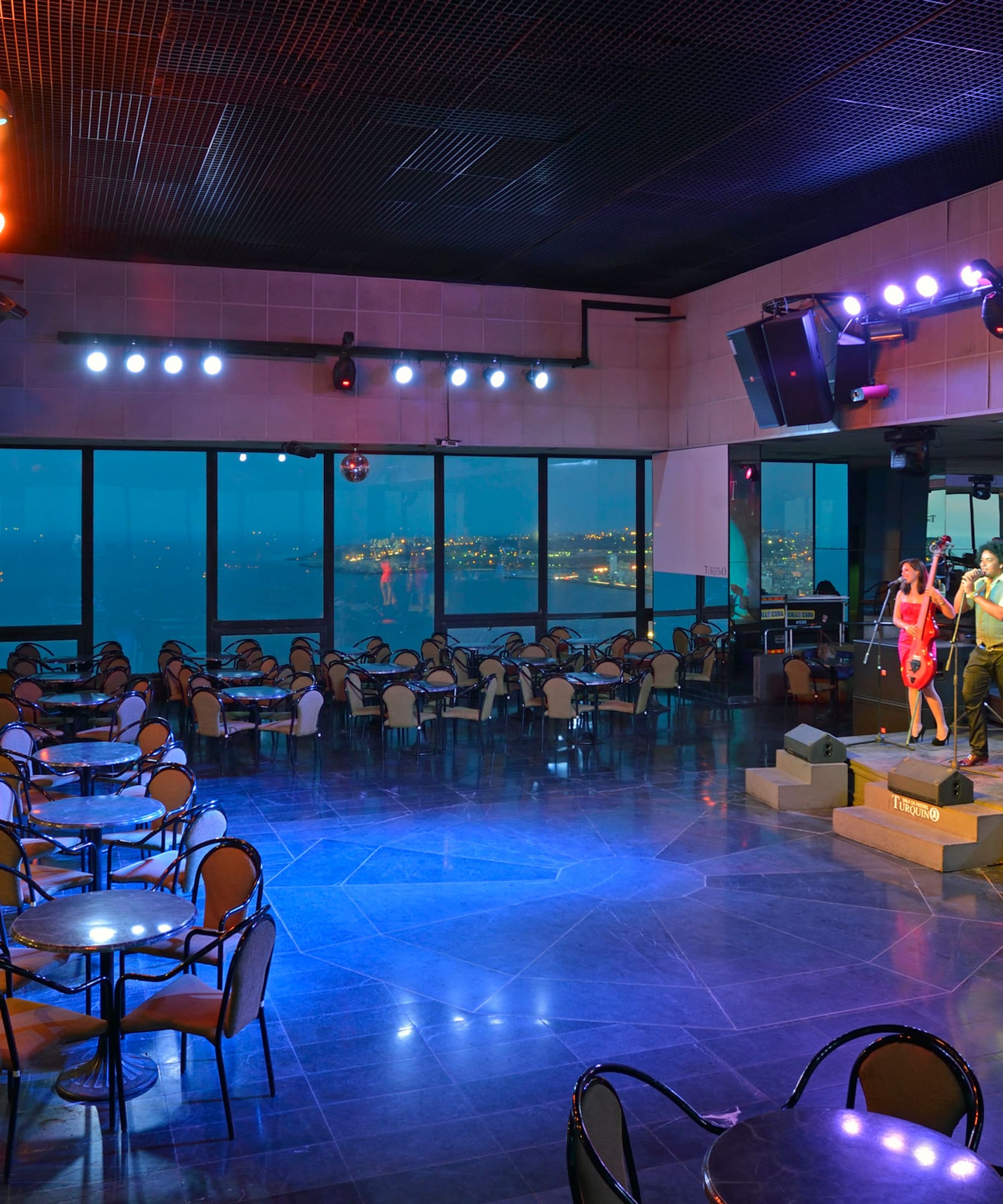 a group of people on a stage