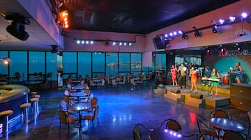 a group of people on a stage