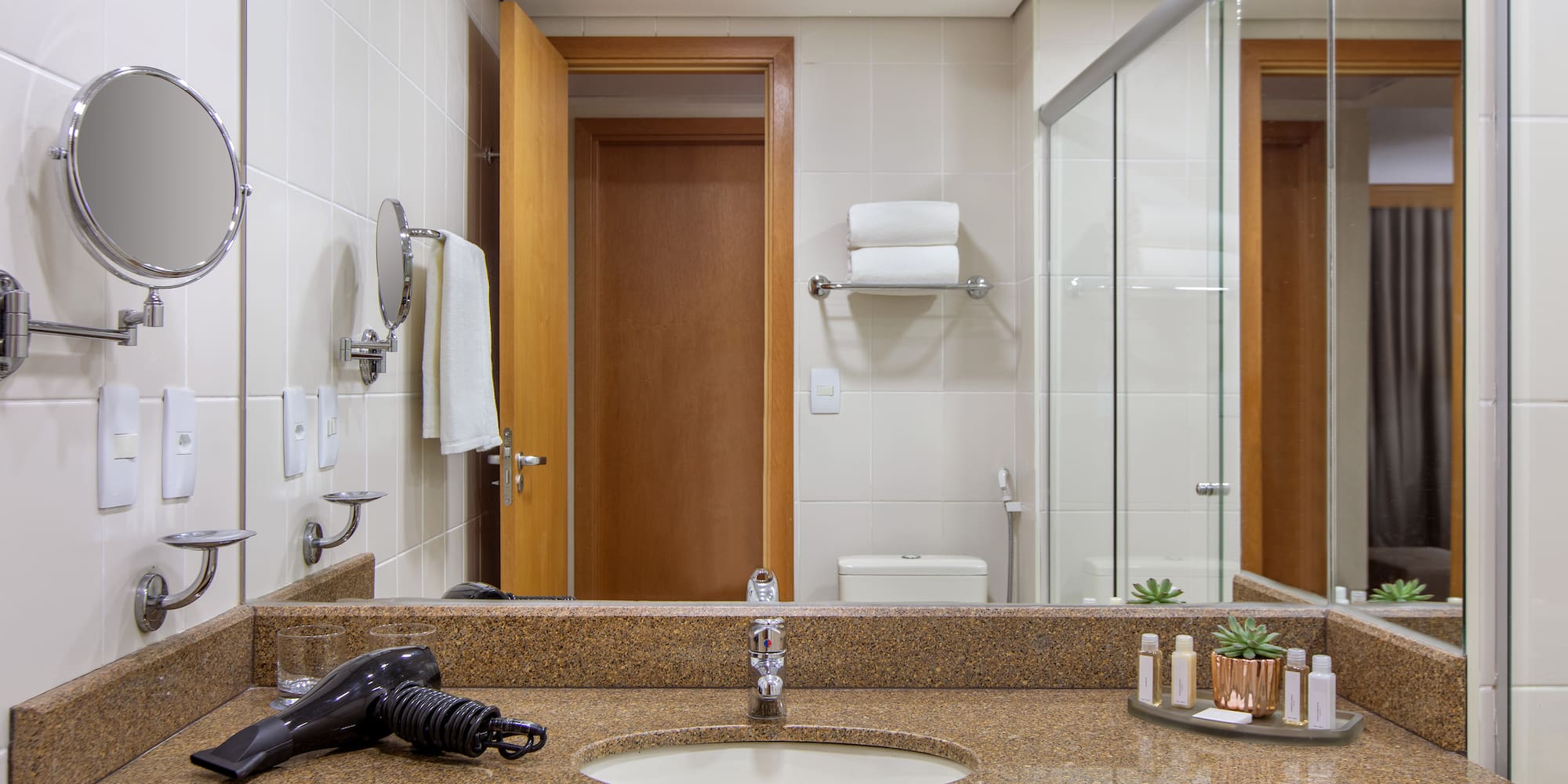 a bathroom with a sink and a shower