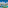 Resort water park with blue spiral slide, splash pad, and palm trees.