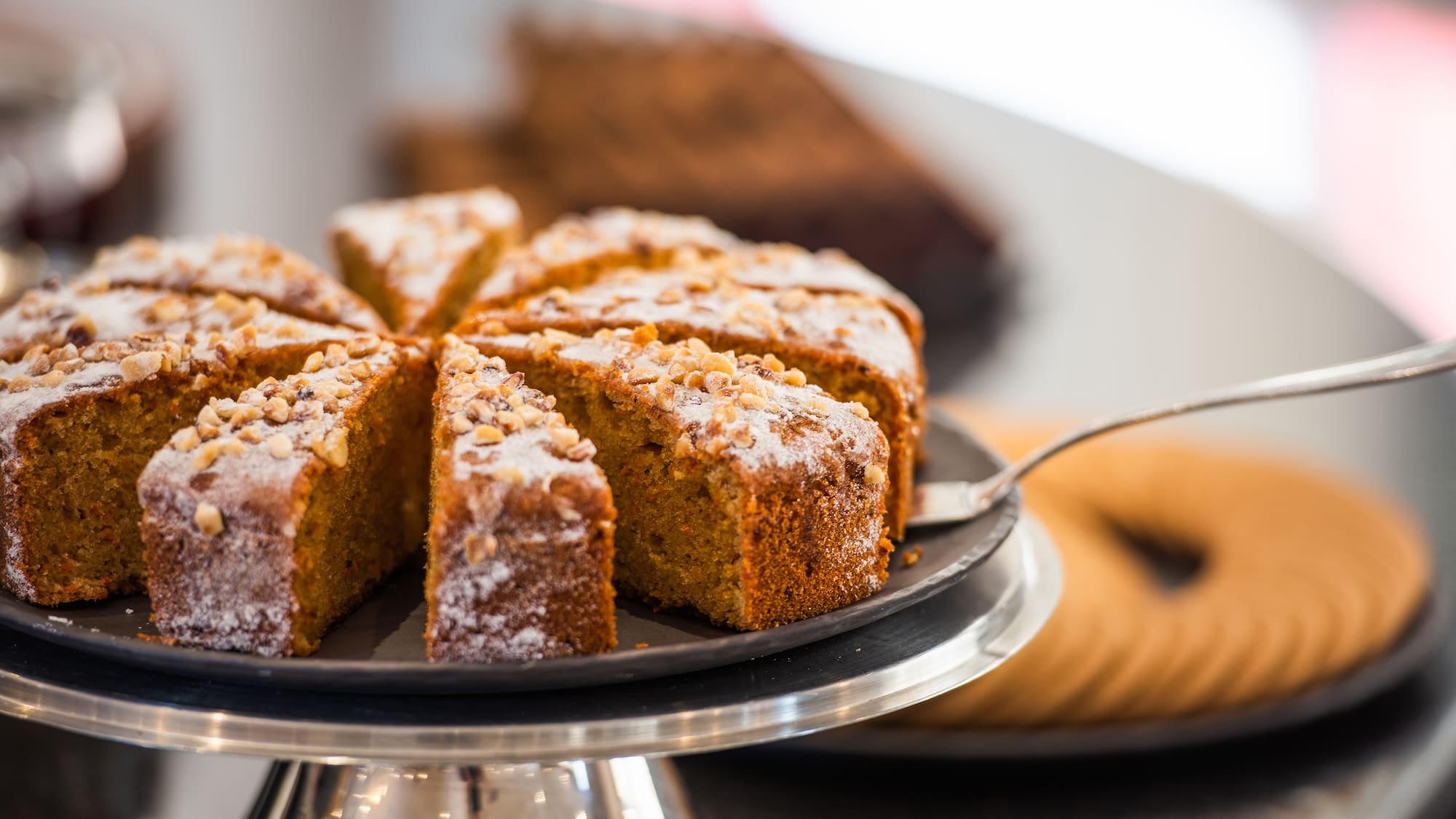 a plate of food with a fork