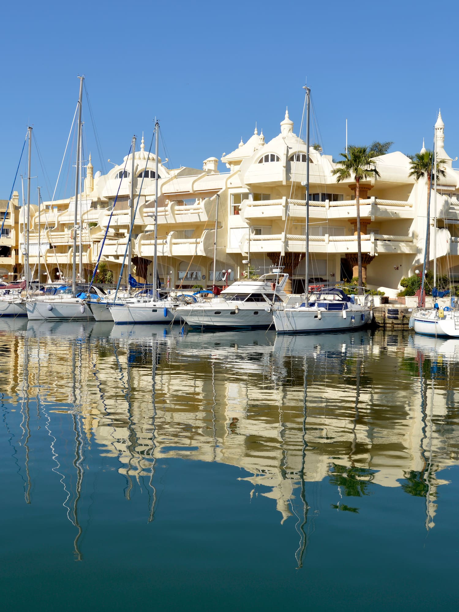 a body of water with boats in it