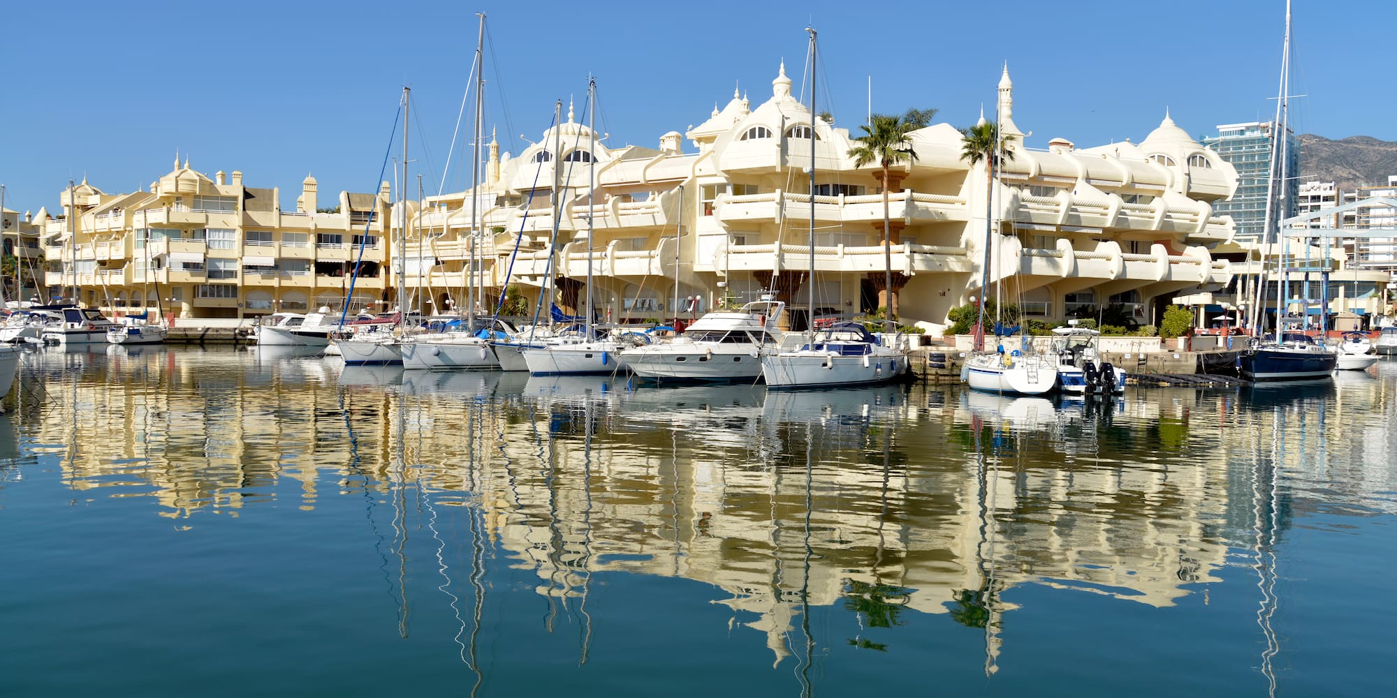 a body of water with boats in it